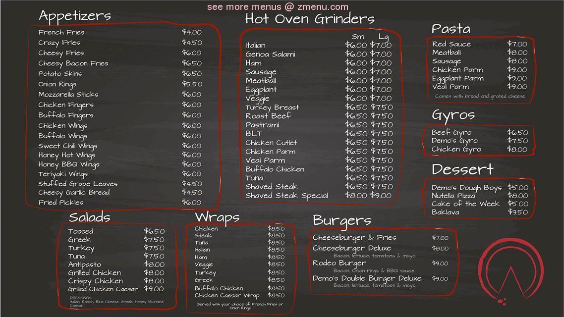 Demo's Pizza Factory